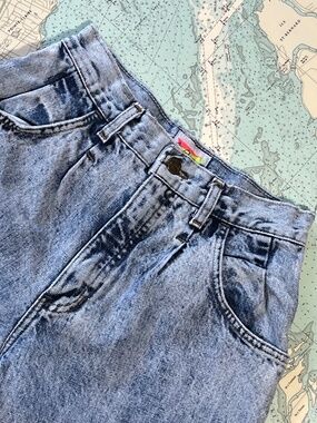 Vintage 80s La Griffe Acid Wash High Rise Jeans